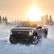 ford f150 lightning snow test ford f150 lightning snow test