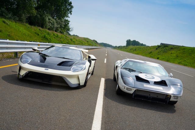 Took a few years to complete this pair of pairs . #fordgt #granturismo