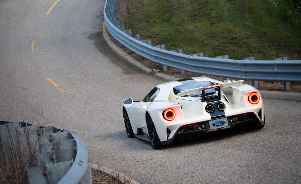 2022 ford gt heritage edition rear