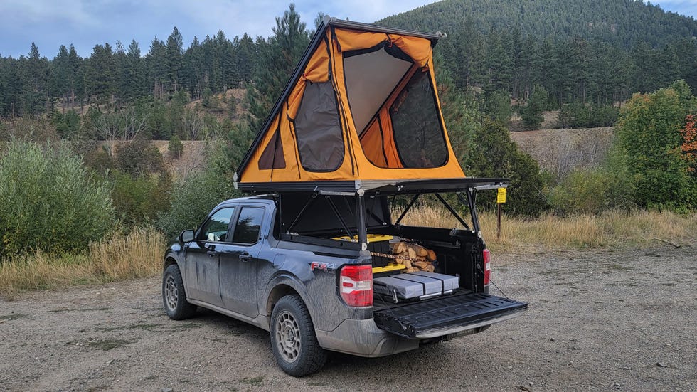 GoFastCampers' Platform Camper Adds Utility to the Ford Maverick