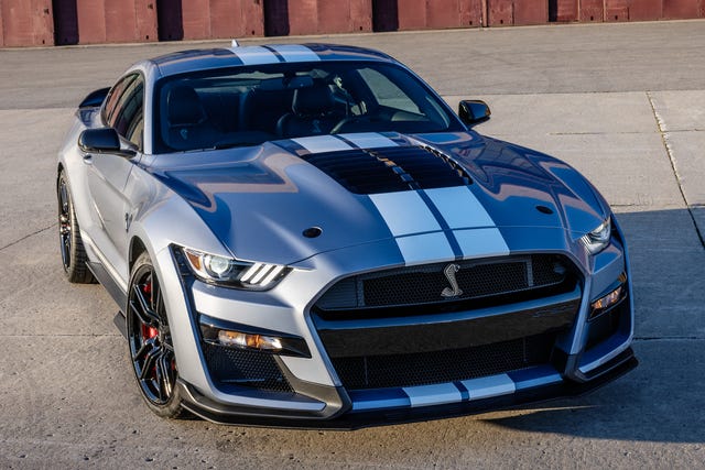 2022 ford mustang shelby gt500 heritage limited edition front exterior