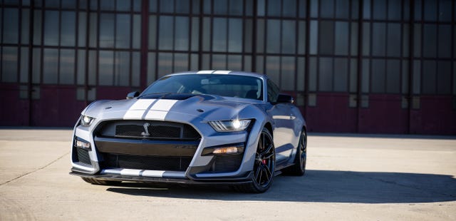 View Photos of the 2022 Ford Mustang Shelby GT500 Heritage Edition