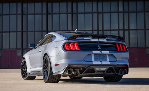 2022 ford mustang shelby gt500 heritage limited edition rear exterior