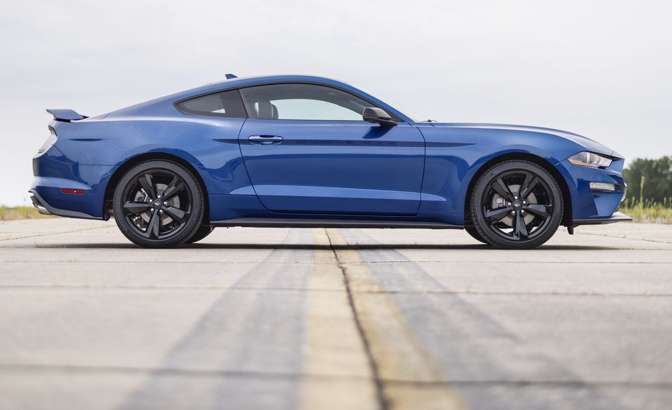 2022 ford mustang stealth edition side exterior