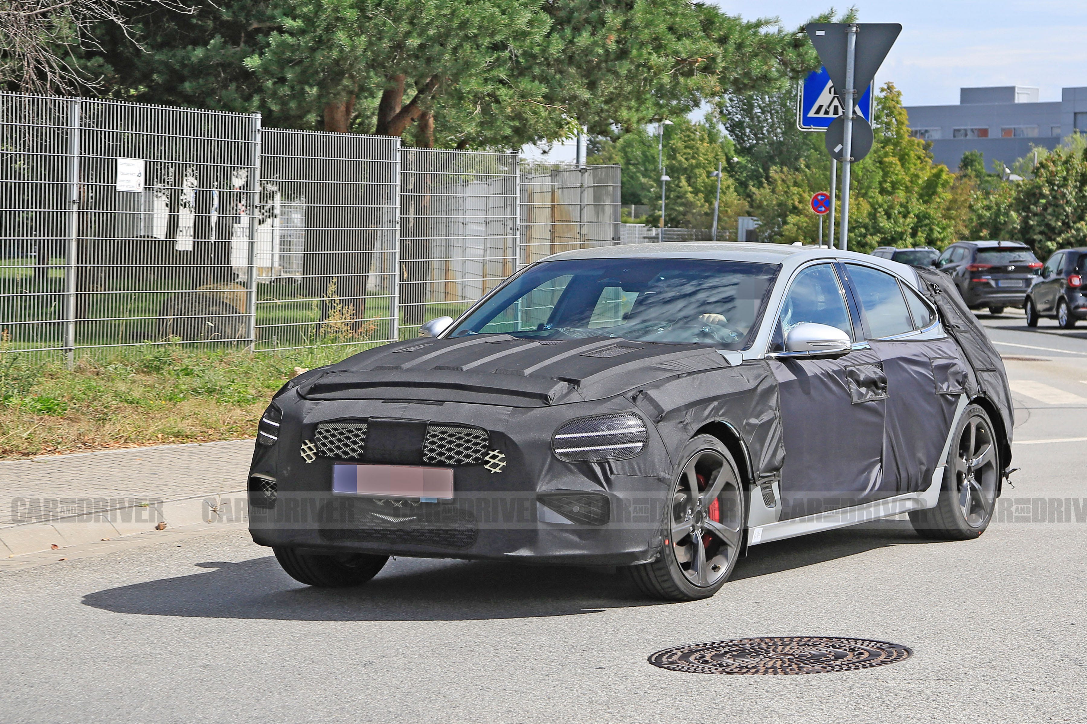 2022 Genesis G70 Spied in Wagon (or Shooting Brake) Form