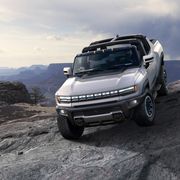 the 2022 gmc hummer ev is a first of its kind supertruck developed to forge new paths with zero emissions