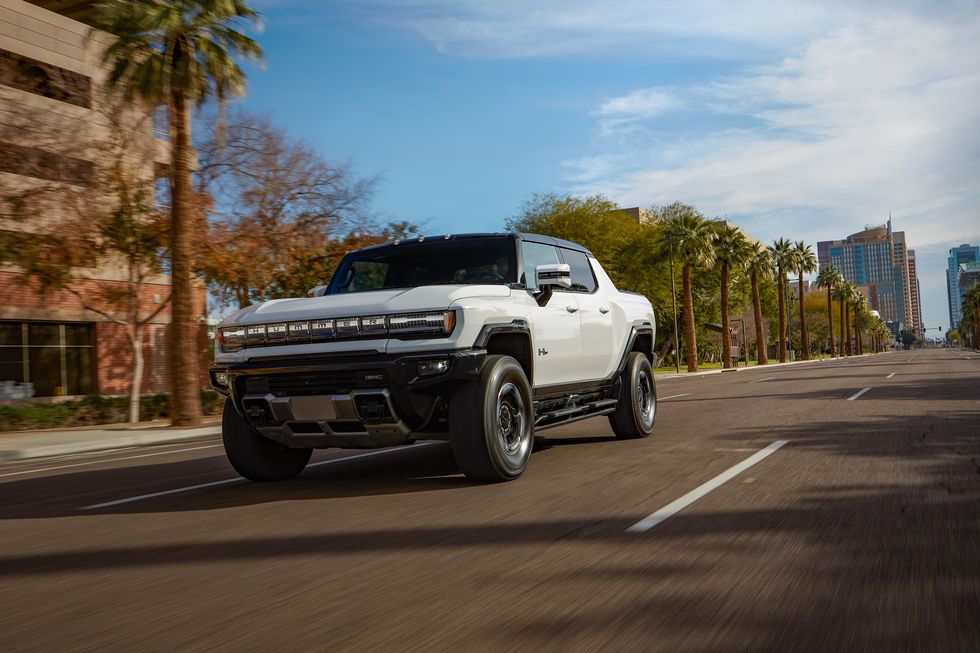 whether on road or off, the 2022 gmc hummer ev provides a comfortable and refined driving experience