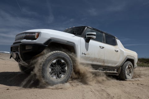 View Photos of the 2022 GMC Hummer EV Edition 1 Pickup