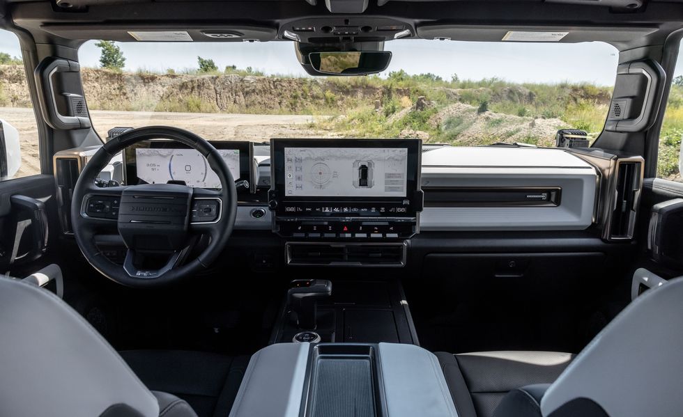 2024 gmc hummer ev edition 1 pickup interior