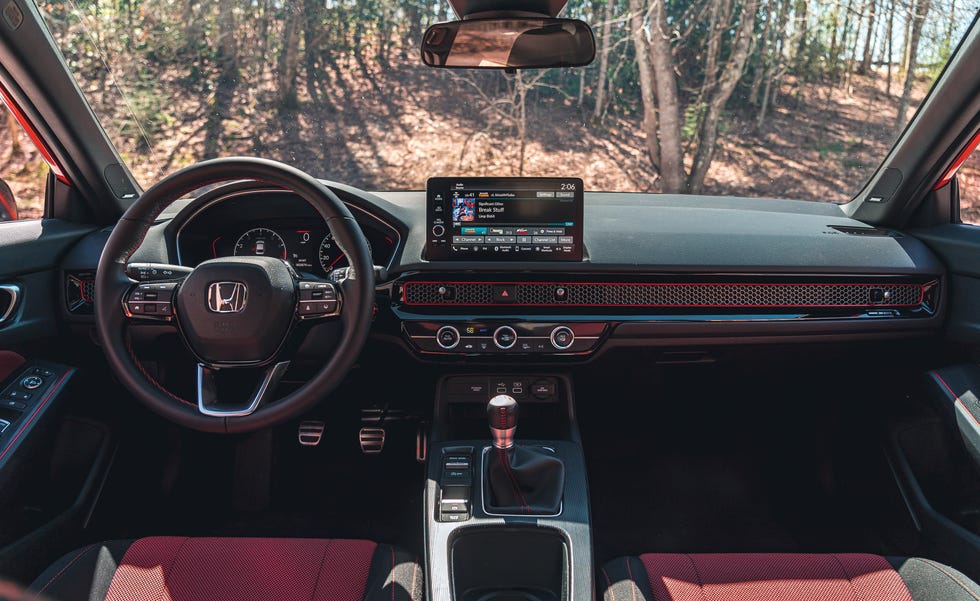 2023 honda civic si hpt interior