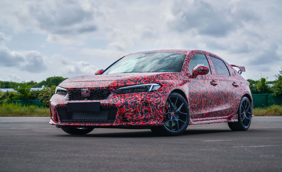 See the 2023 Honda Civic Type R Rip on the Track