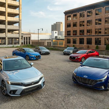 2022 honda civic vs 2021 hyundai elantra, mazda 3, nissan sentra, toyota corolla, volkswagen jetta