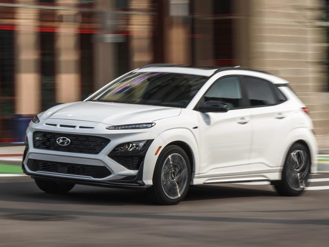 2022 hyundai kona n line awd front exterior