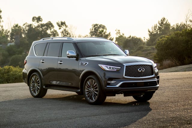 Инфинити новая модель фото цена 2022 Infiniti QX80 Review, Pricing, and Specs