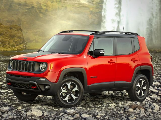 2022 jeep renegade trailhawk front exterior