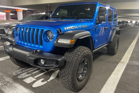 View Photos of the 2022 Jeep Wrangler High Tide