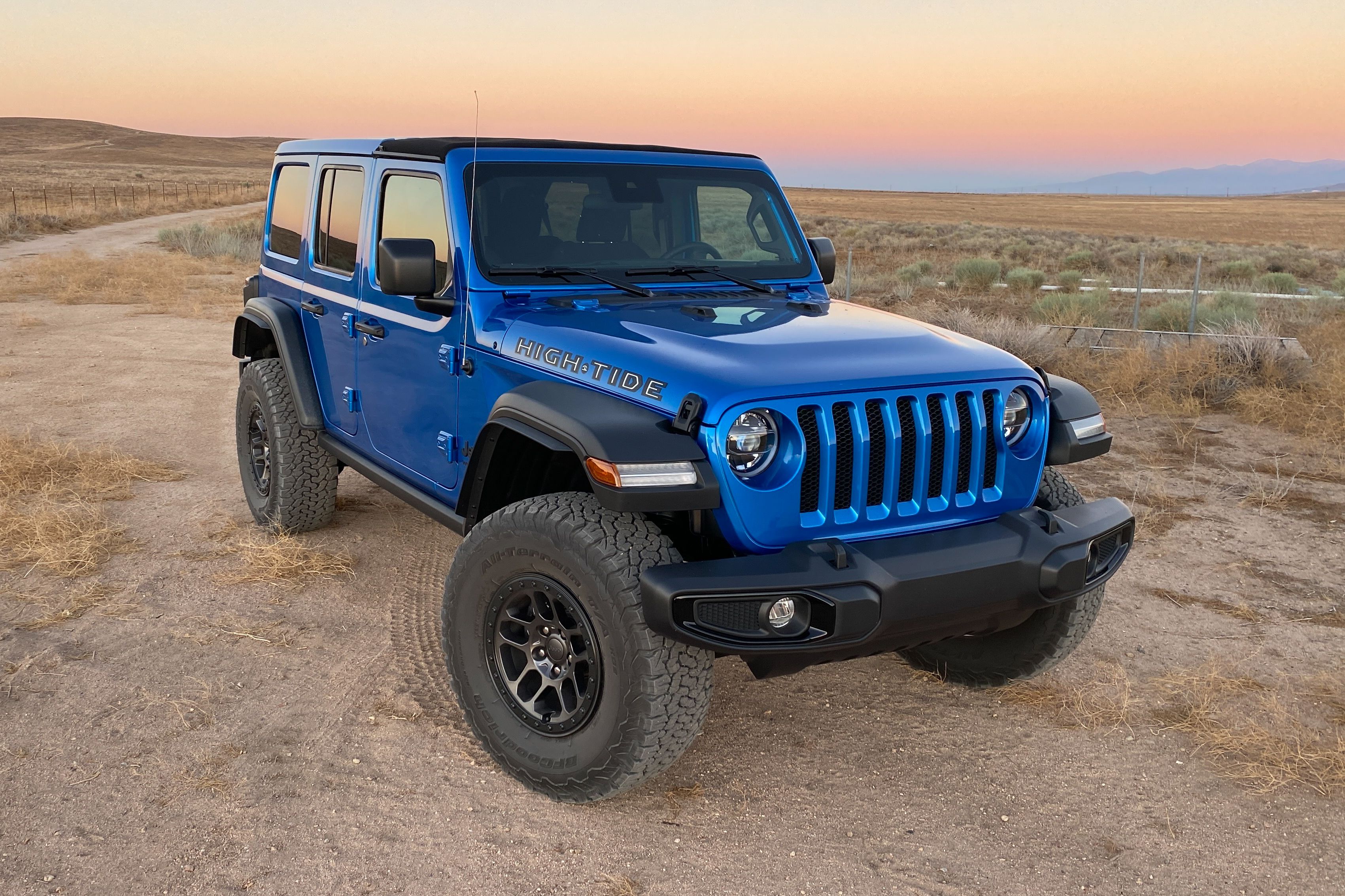 View Photos of the 2022 Jeep Wrangler High Tide