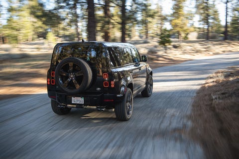 View Photos of the 2022 Land Rover Defender 110 V8