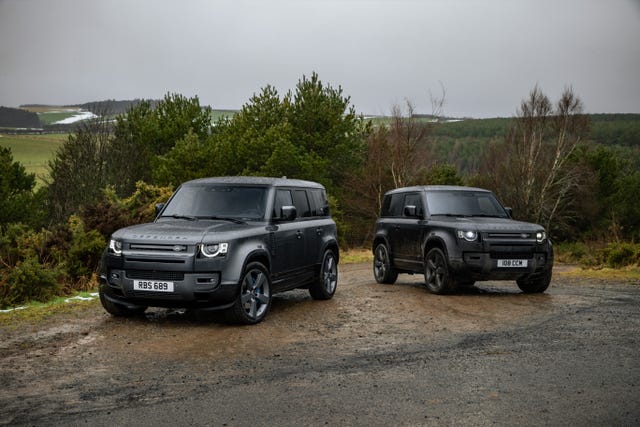 View Photos of the 2022 Land Rover Defender V8