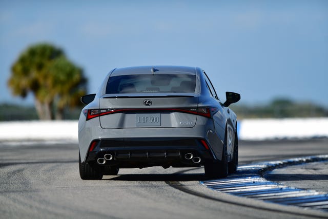 View Photos of the 2022 Lexus IS500 Launch Edition