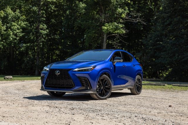 View Photos of the 2022 Lexus NX 450h+ F Sport