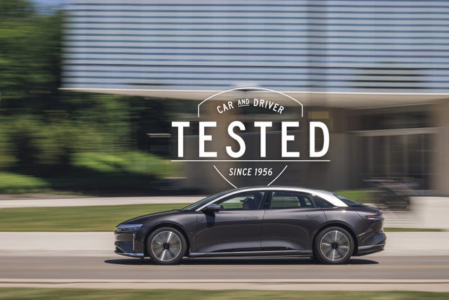 Lucid Air Grand Touring Has Best Range Of Any EV We'Ve Tested