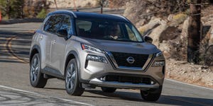 2023 nissan rogue suv driving