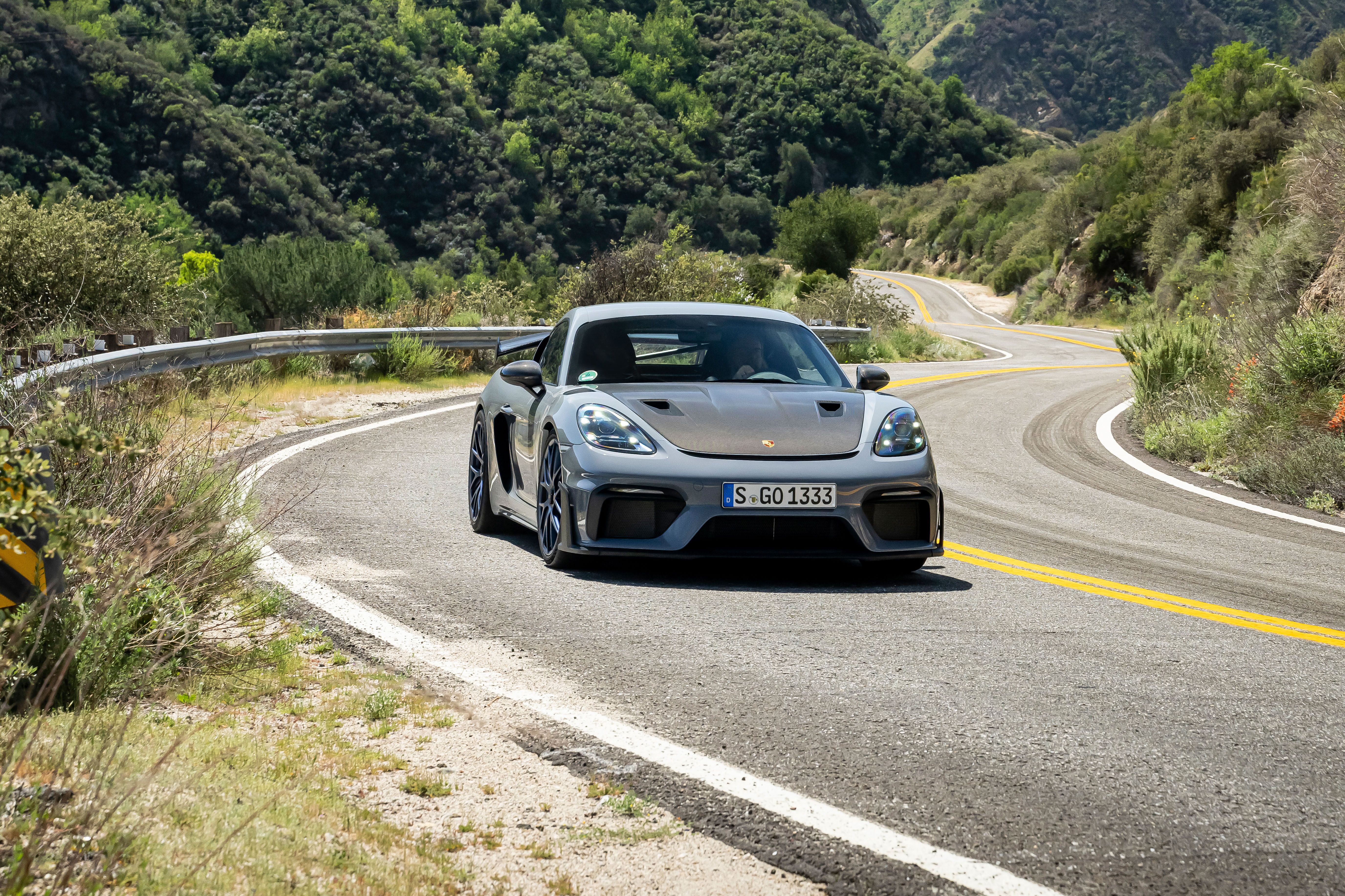 Tested: 2022 Porsche 718 Cayman GT4 RS vs. California Highway 39