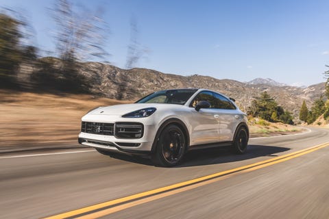 View Photos of the 2022 Porsche Cayenne Turbo GT Coupe