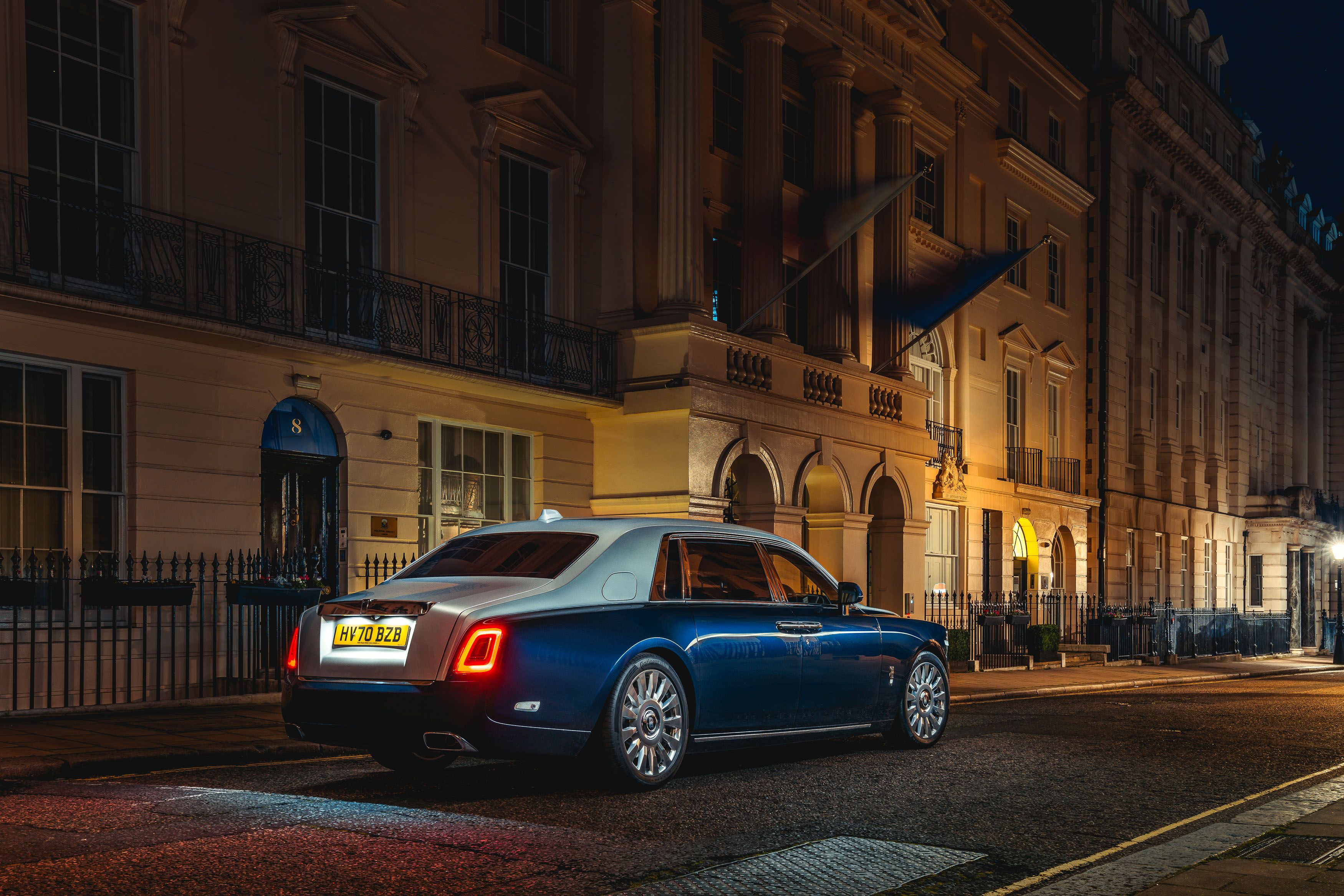 2022 RollsRoyce Phantom FULL BLUE Interior  Walkaround in 4k  YouTube