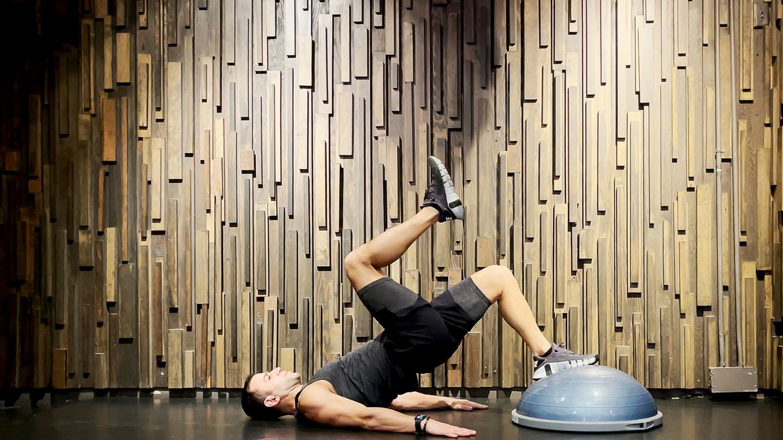 preview for A Bosu Ball Workout to Test Your Stability