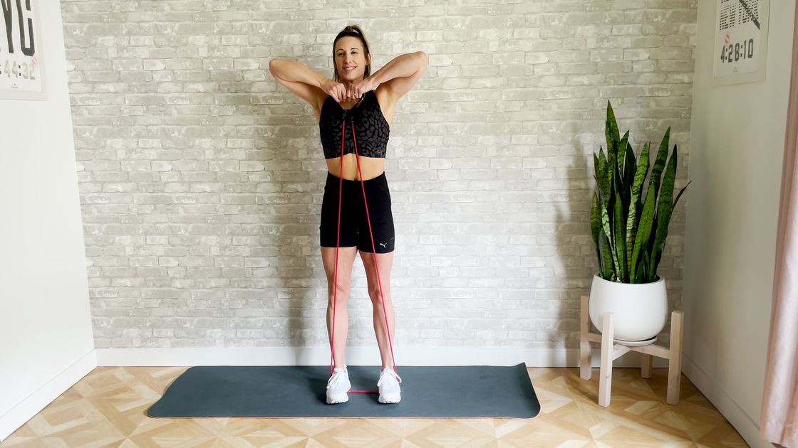 preview for 5 Shoulder Exercises You Can Do with a Resistance Band