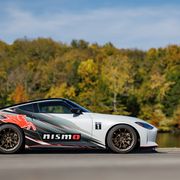 at the 2022 specialty equipment market association sema show, nissan will reveal a 2023 z that highlights a range of nismo accessory parts that will soon be available for purchase