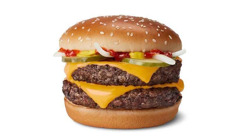keto mcdonalds, double quarter pounder with cheese