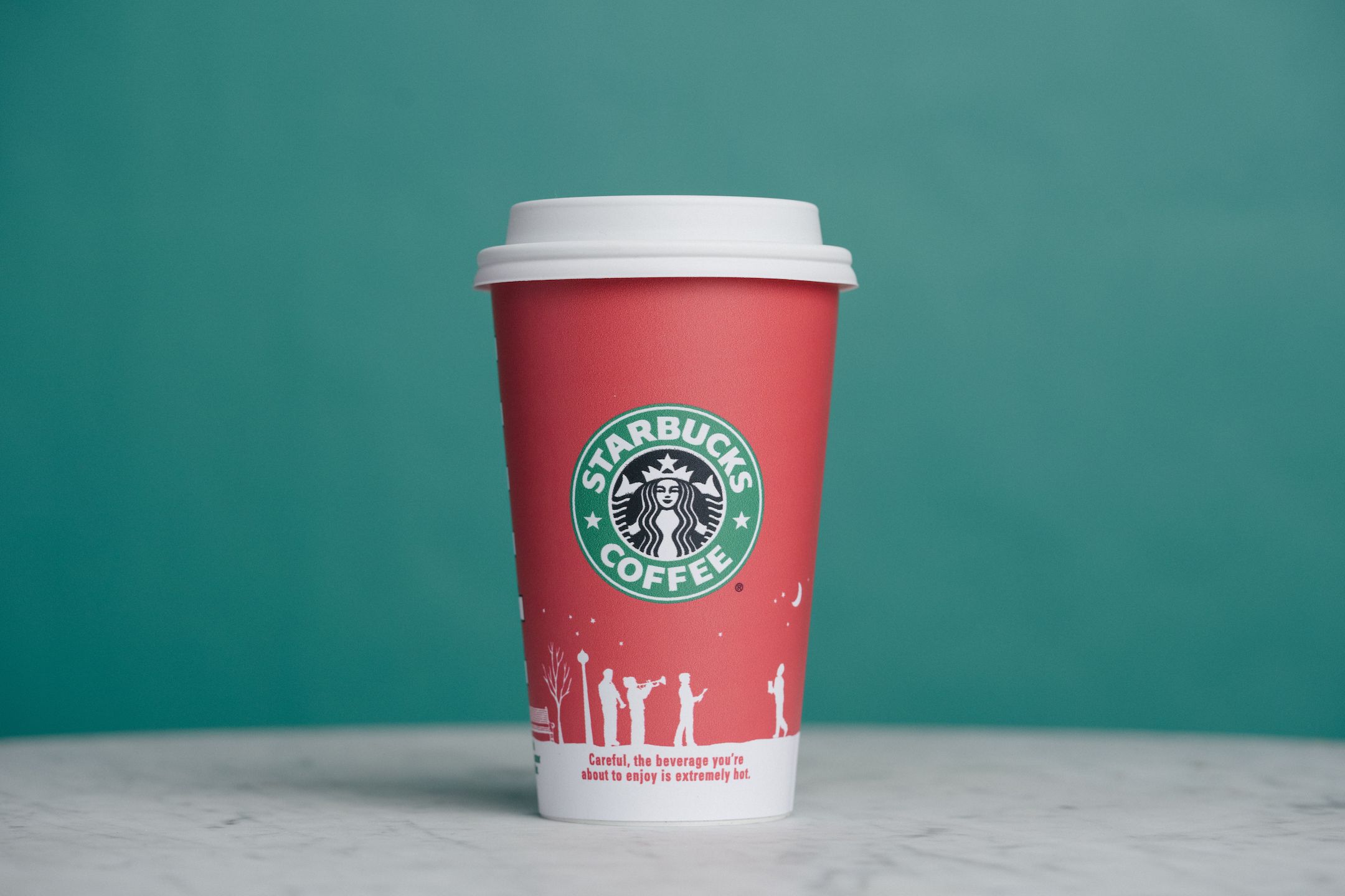 Got my red cup bright and early, no line :) : r/starbucks