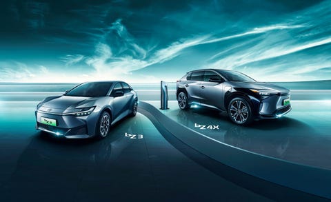 2024 toyota bz3 pasar cina dan bz4x