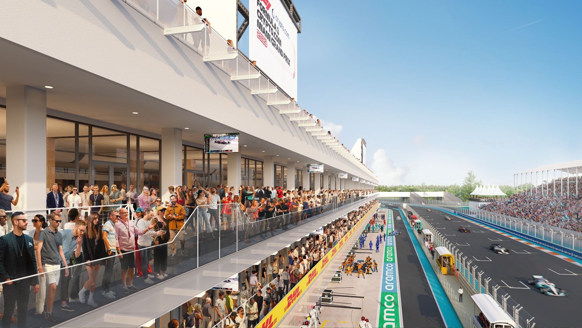 Formula 1 Miami Grand Prix Paddock Club - Rockwell Group