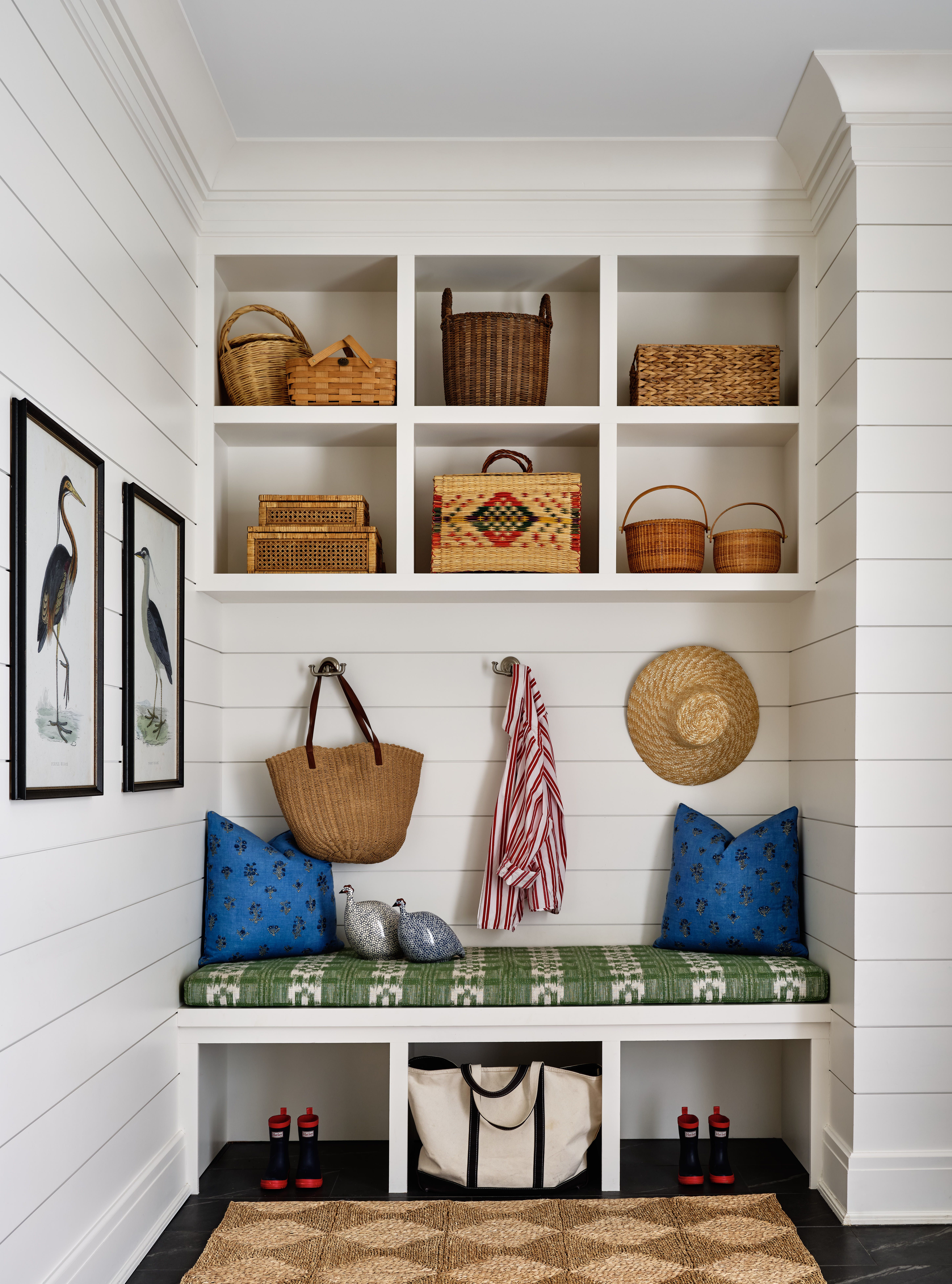Mudroom shelf discount