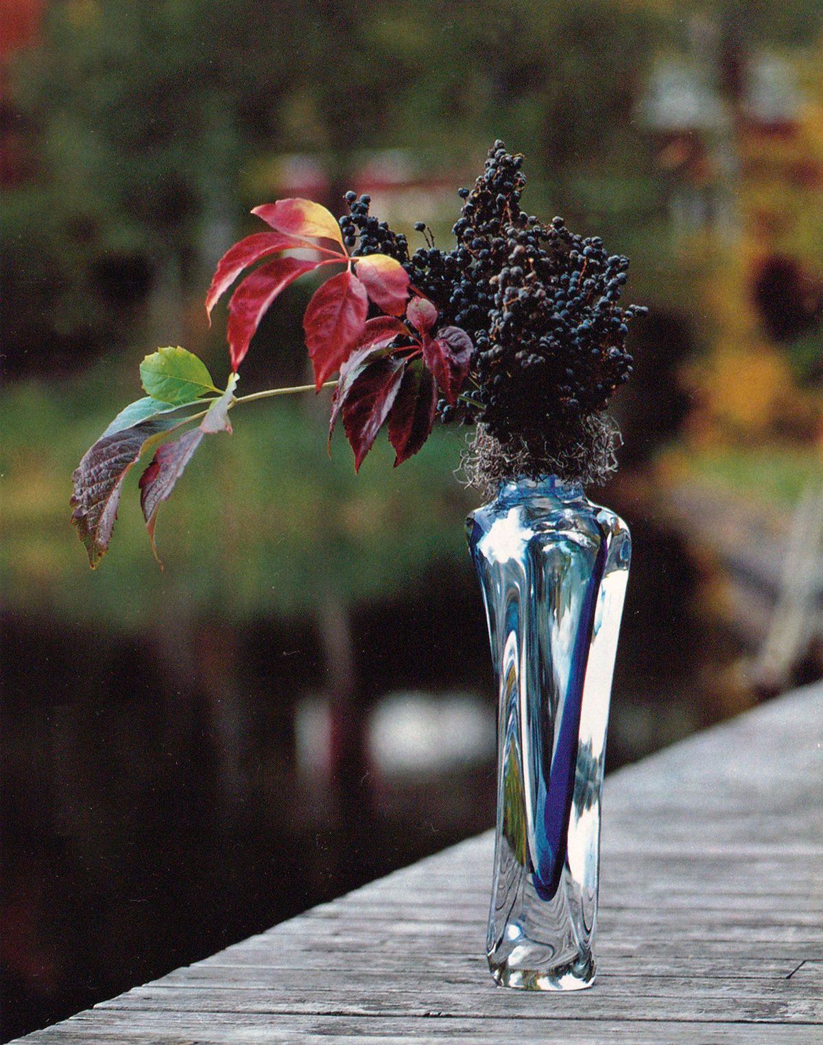 10月 家元のいけばな スウェーデン・ガラスの王国花紀行