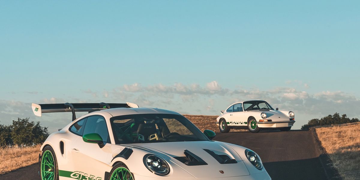 Tribute package makes new 911 GT3 RS look like Porsche's original Carrera RS