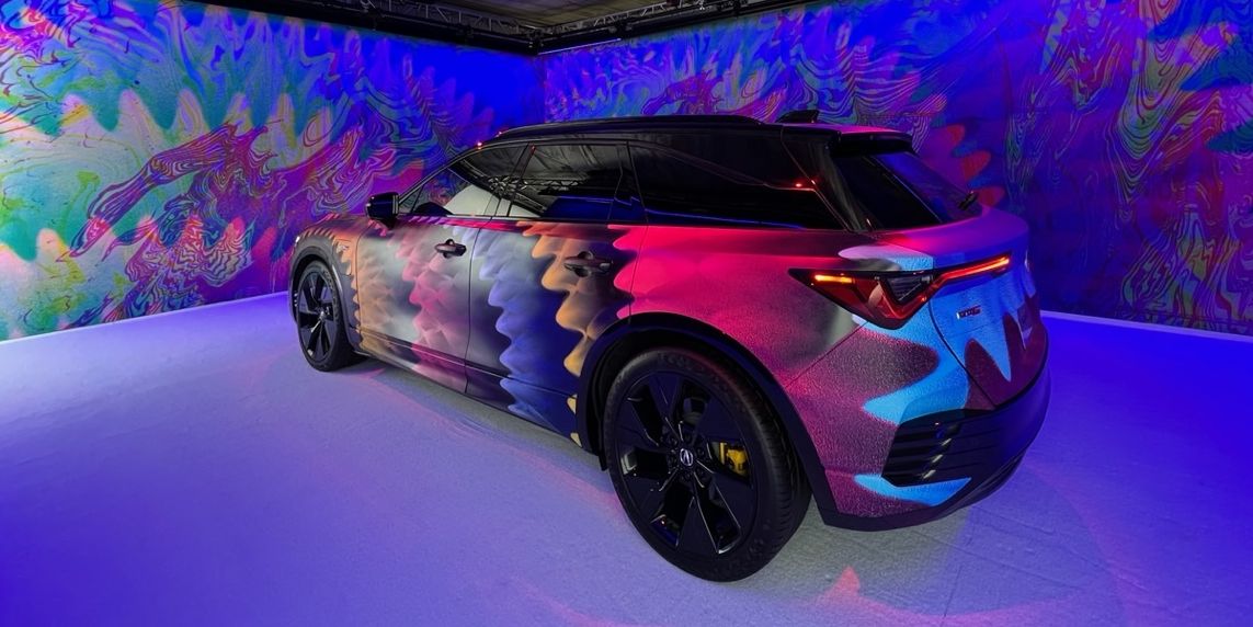 View Photos of Luxury Automakers at 2023 Art Basel Miami Beach