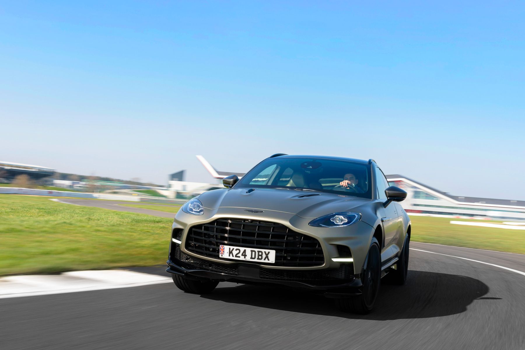 View Photos of the 2023 Aston Martin DBX 707 Prototype