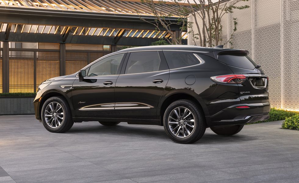 2023 buick enclave parked in a driveway