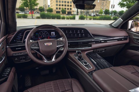 2023 Cadillac Escalade Dash 2023 Cadillac Escalade Review Pricing And Specs