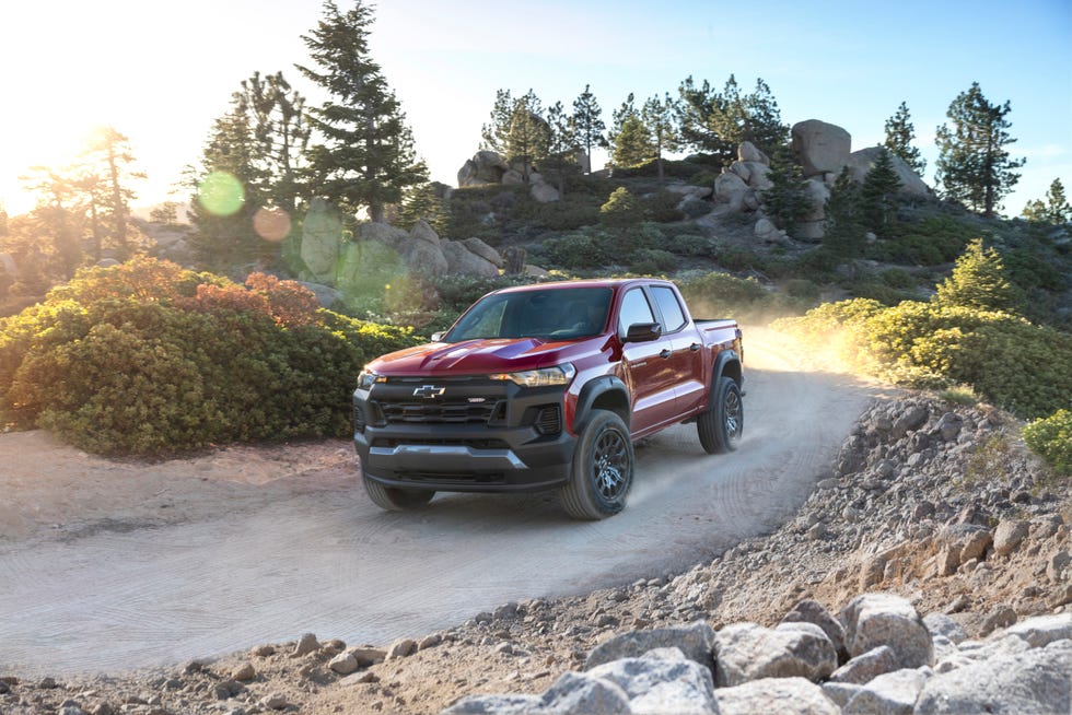 2023 Chevy Colorado aufgehoben