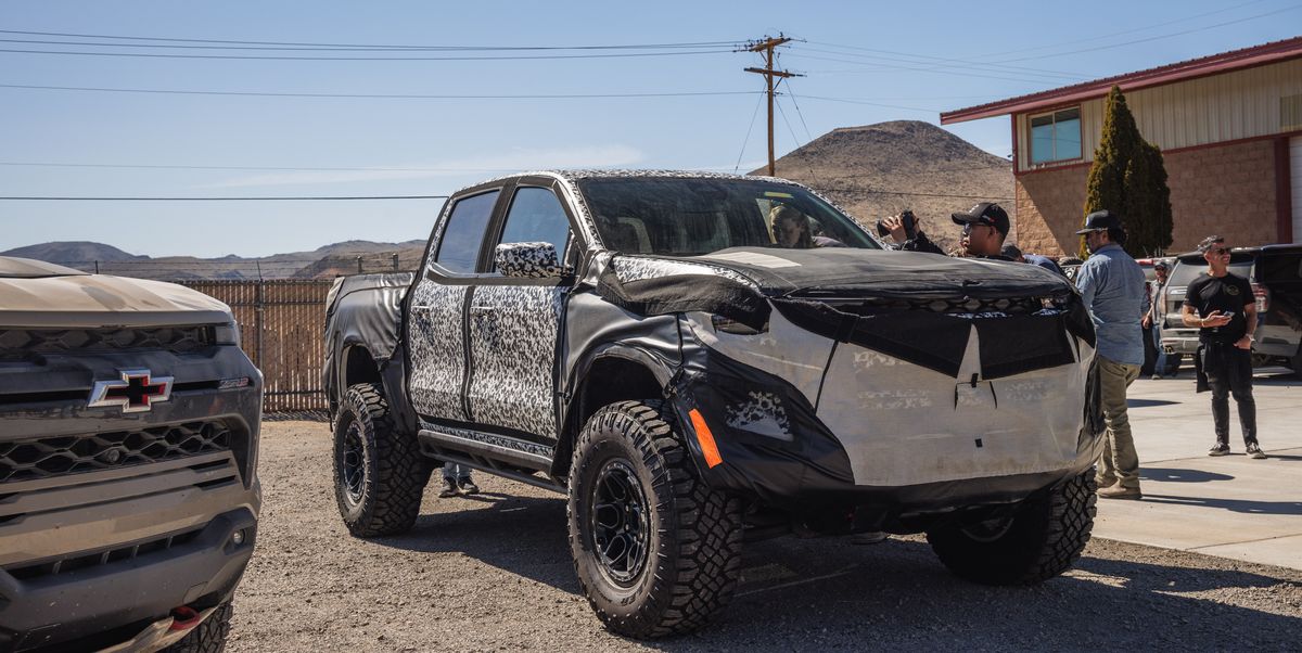 Vea fotos del prototipo de camioneta Chevy Colorado ZR2 Bison
