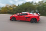 2023 chevrolet corvette z07 driving