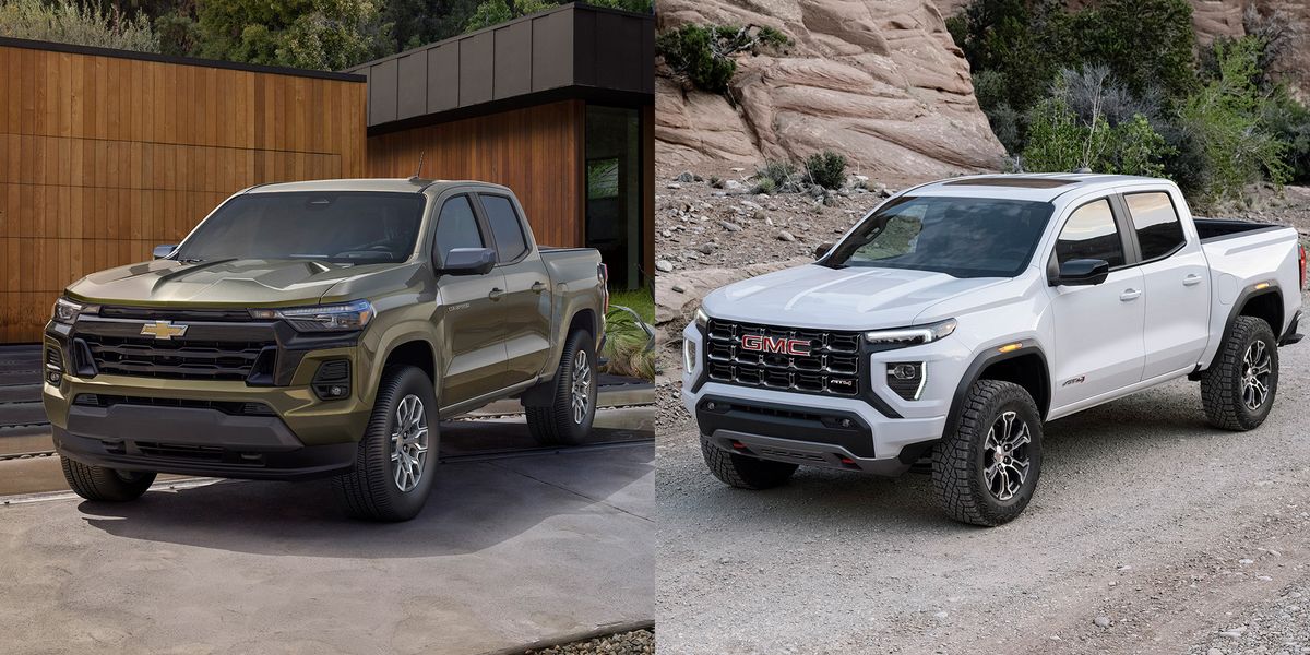 2023 Chevy Colorado, GMC Canyon Prices Range from $30K up to $66K