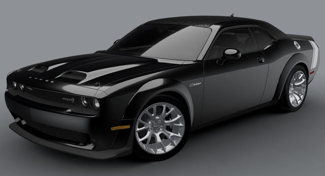 dodge challenger black ghost