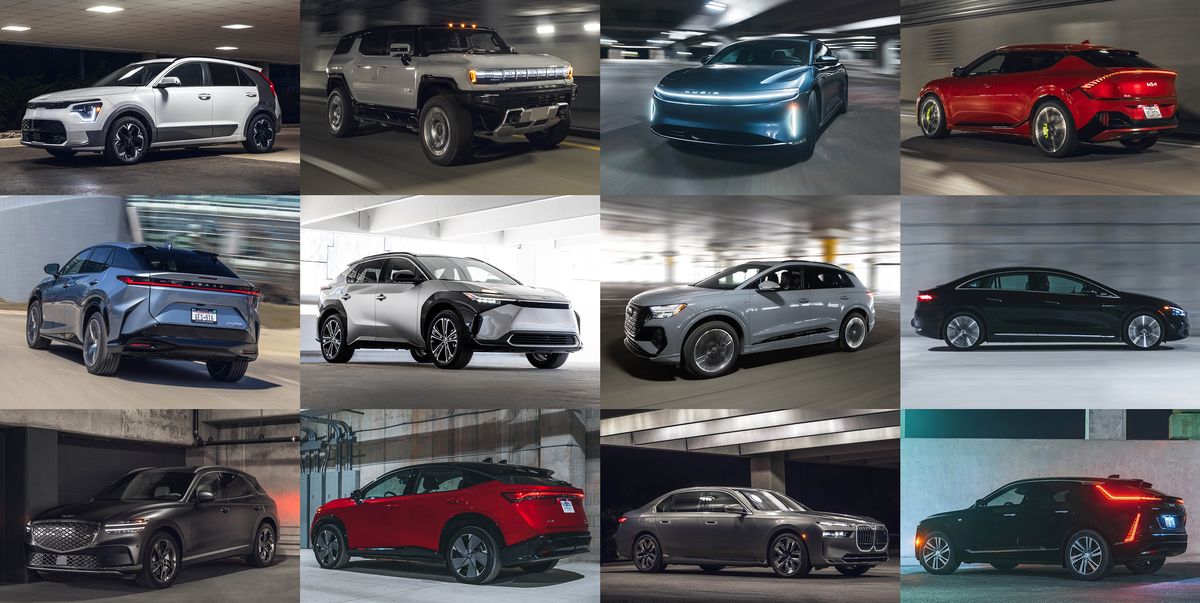 2023 Car and Driver EV of the Year: The Contenders